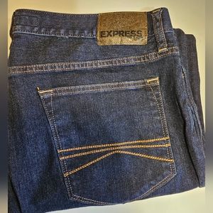 Mens Express Rocco Slim Fit Straight Leg Jeans. Size 36×32. Like New.